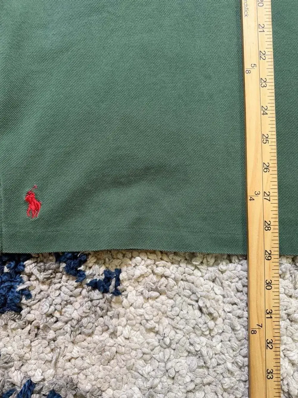 Polo Ralph Lauren Long Sleeve Mesh Polo Shirt with Pocket